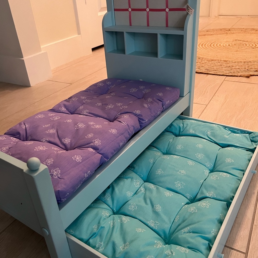 American Girl Doll bed with trundle
